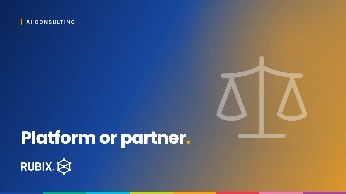 Platform or partner - RUBIX Insights