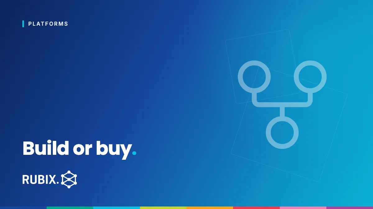 Build or buy - RUBIX Insights