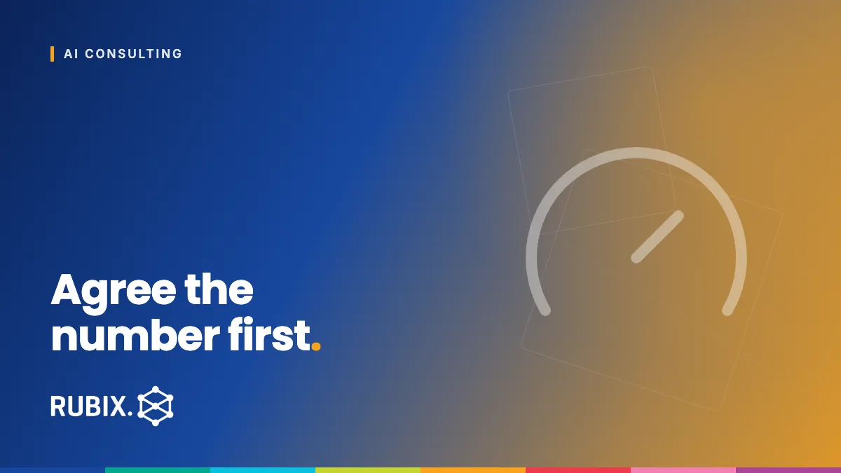 Agree the number first - RUBIX Insights